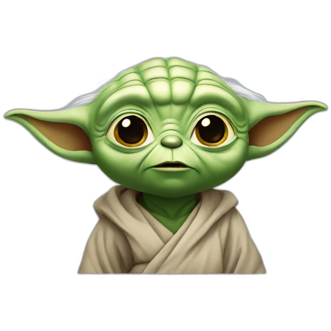 yoda asking question emoji