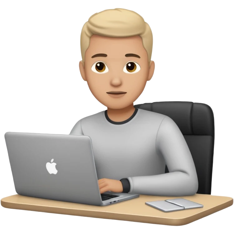 A TECH GUY WITH LAPTOP emoji