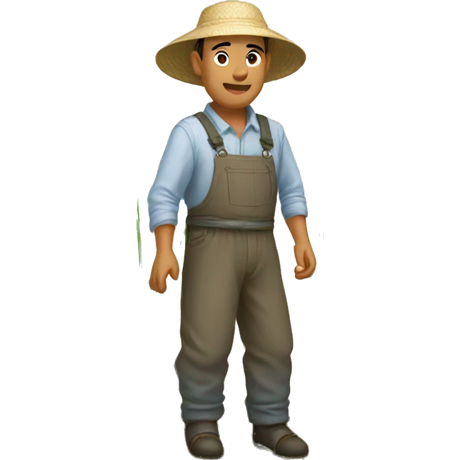 Rice farmer emoji