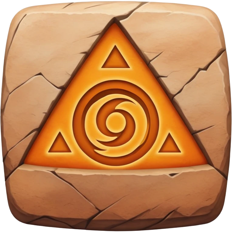 Avatar earth bender symbol emoji