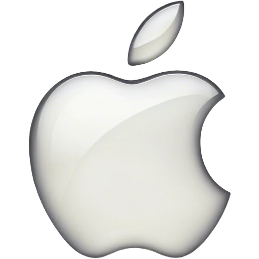 Apple logo emoji