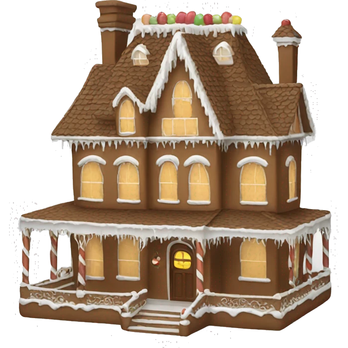 Gingerbread Mansion emoji