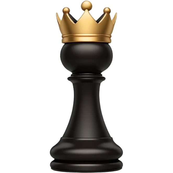 black chess piece, bishop piece emoji