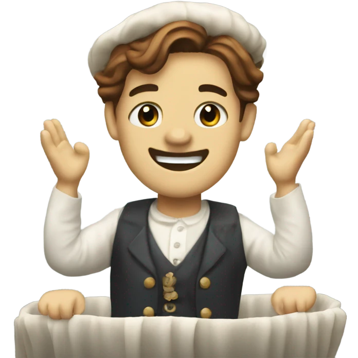Titanic creating joy emoji