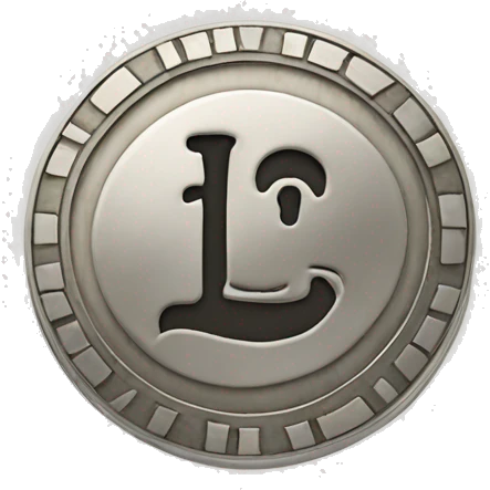 create a coin emoji with the letters IL and behind a $ emoji