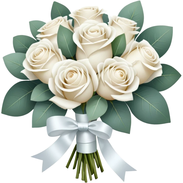 Wedding bouquet emoji