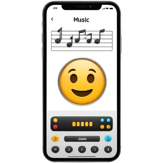 a music producer app emoji