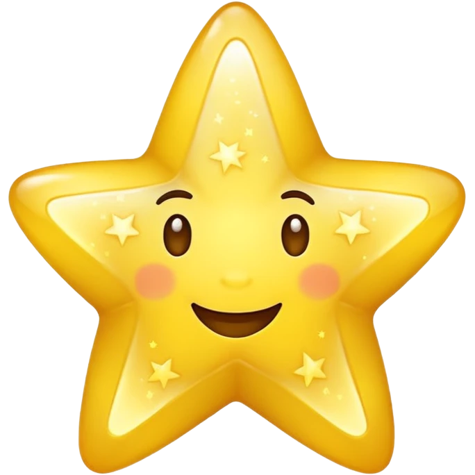 Make a happy star emoji