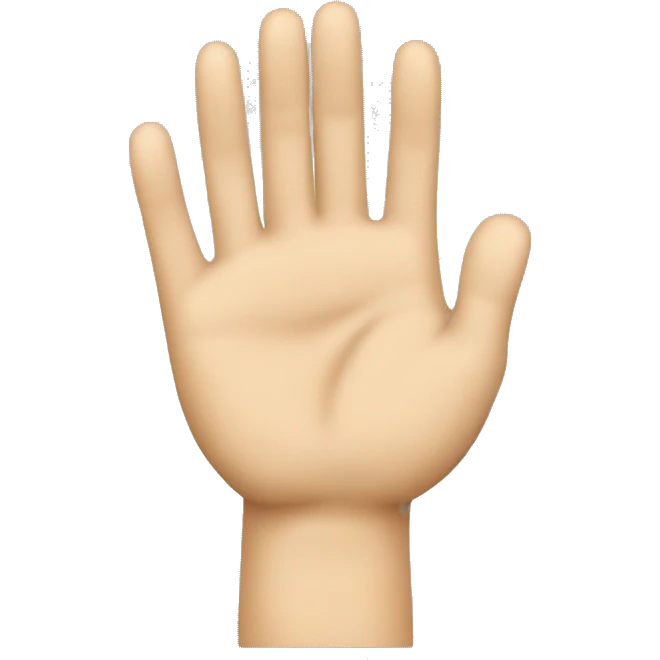 Emoji with acronym HAND emoji