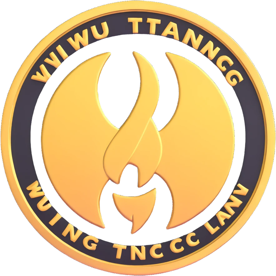 Wu-Tang Clan logo on a gold coin emoji