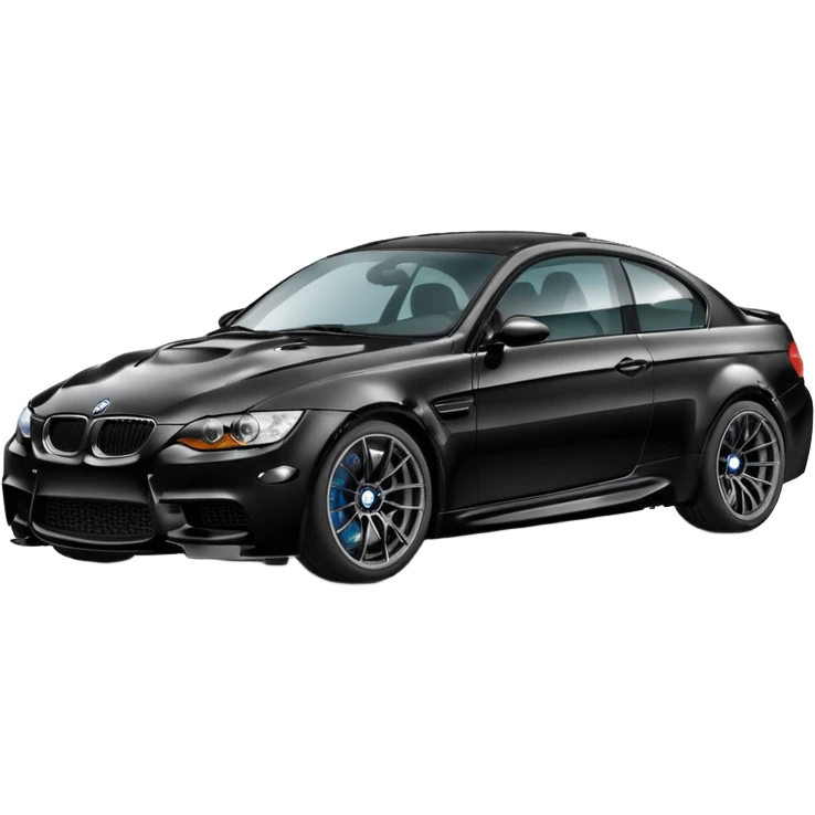 black bmw m3 emoji