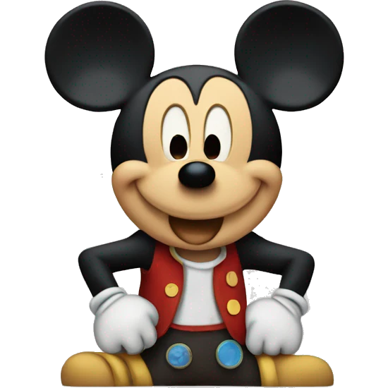 Mickey mouse emoji