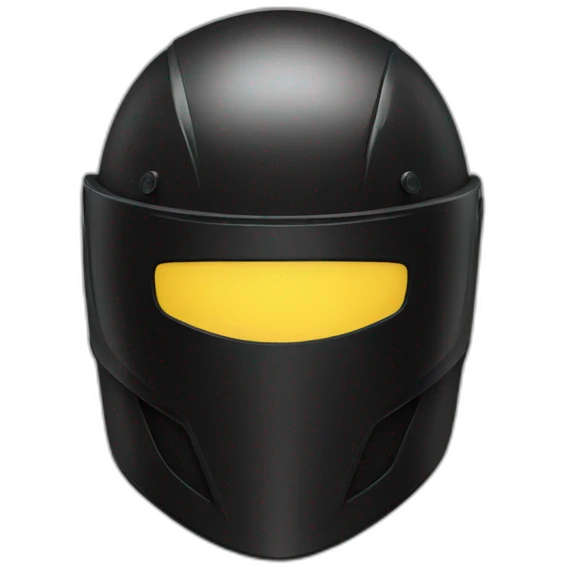 black helmet emoji