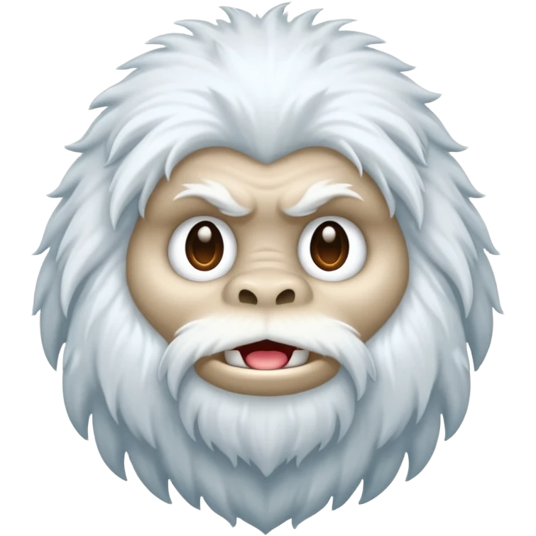 Emoji yeti bigfoot emoji