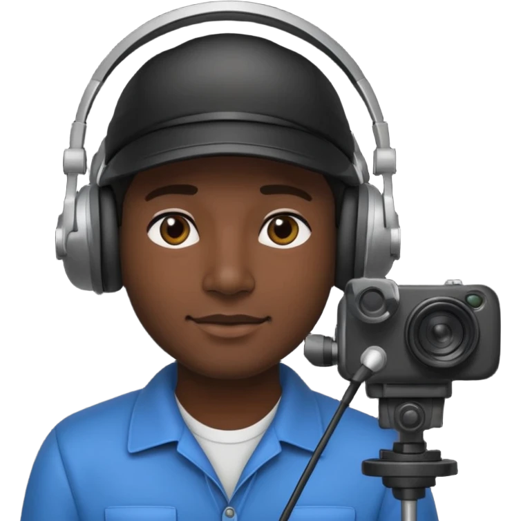 camera man video operator emoji