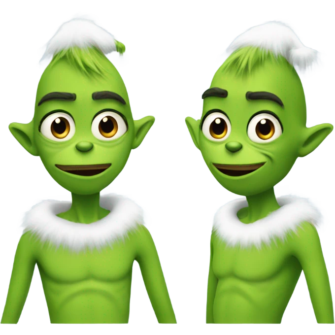 Me as grinch emoji