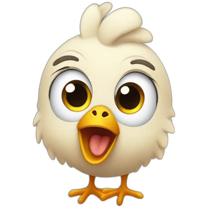 surprised-chicken-by-propose emoji
