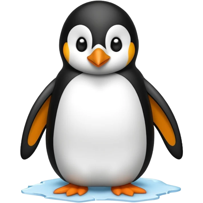 펭귄이 추워하는 모습 emoji