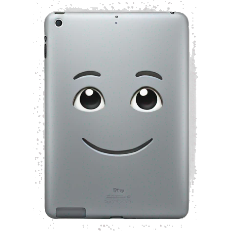 iPad tablet  emoji