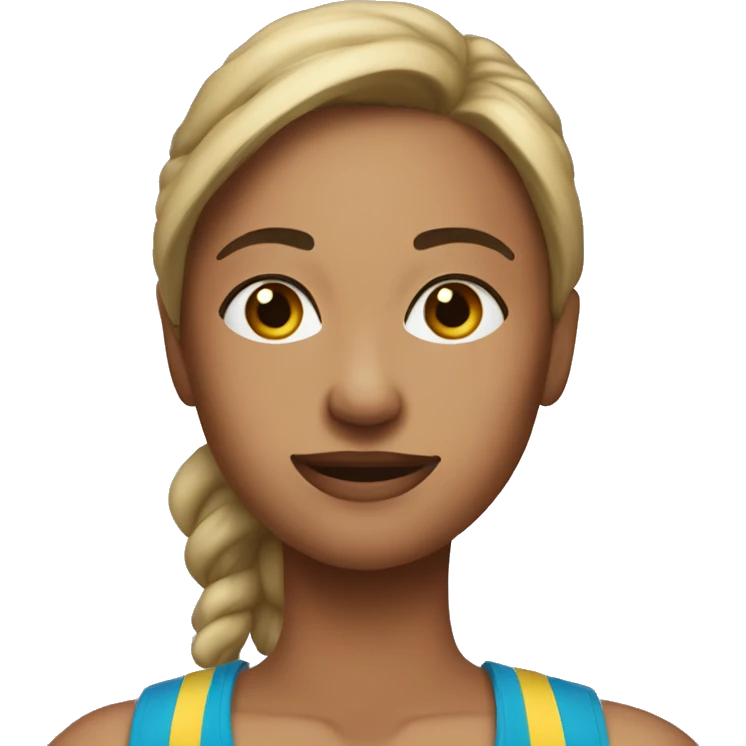 My wife in gym outfit  emoji