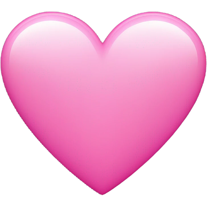 Pink heart emoji