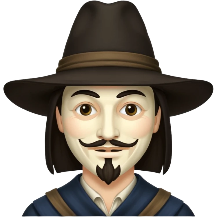 Guy Fawkes emoji