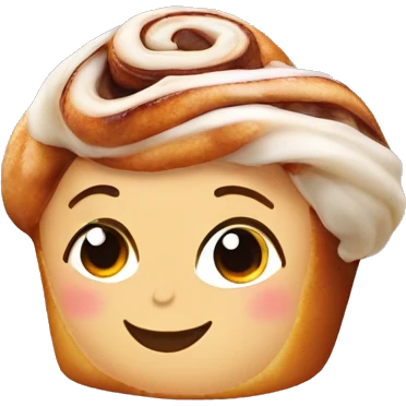 coquette cinnamon roll  emoji