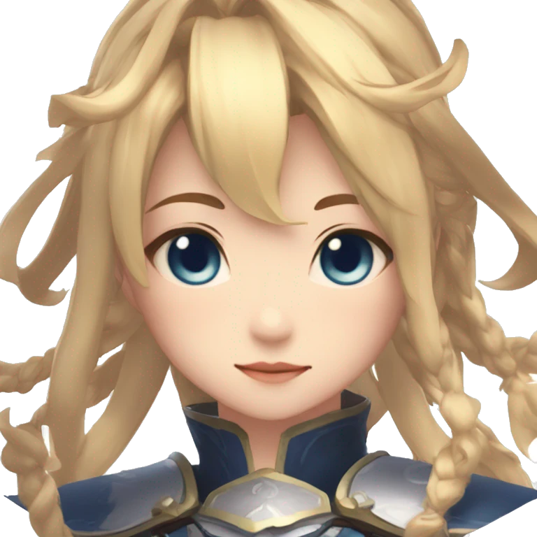 “Lumine” from “Genshin Impact” emoji