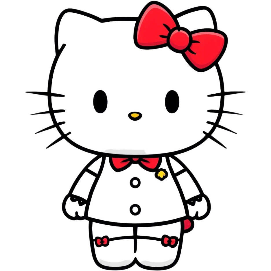 Hello kitty emoji