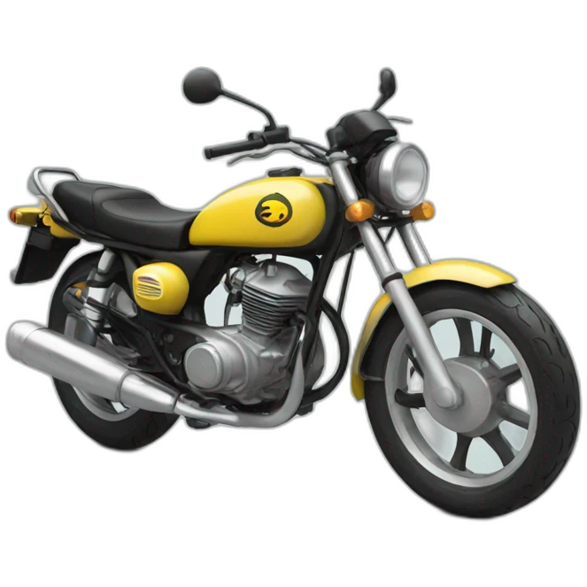 Motocycle 50cc emoji