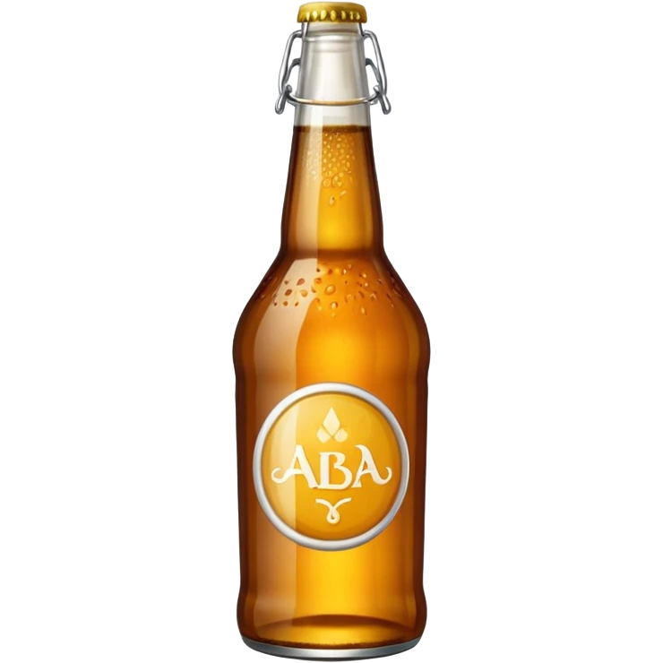 bottle of the beer Alhambra emoji