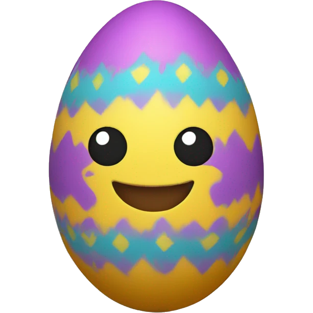 dyed easter egg emoji