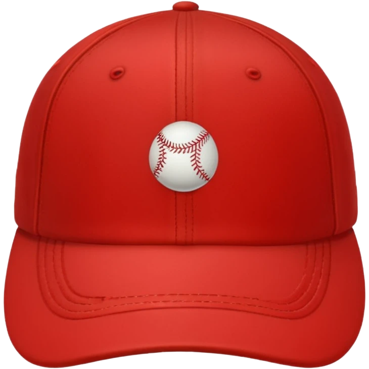 red baseball hat emoji