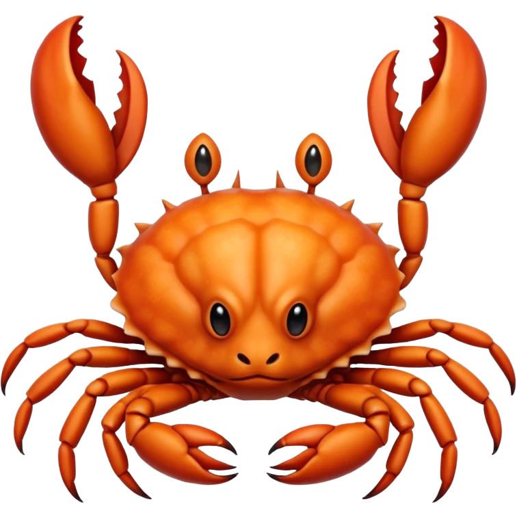 Rabbit crab hybrid emoji