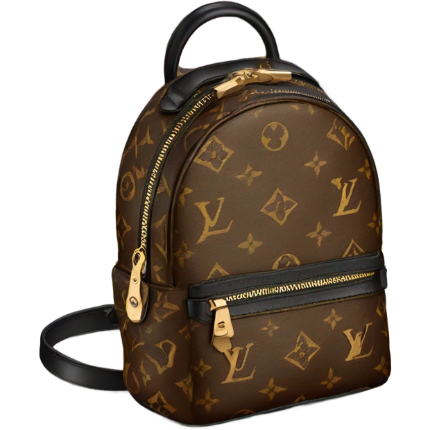 Louis Vuitton mini Palm Springs backpack  emoji