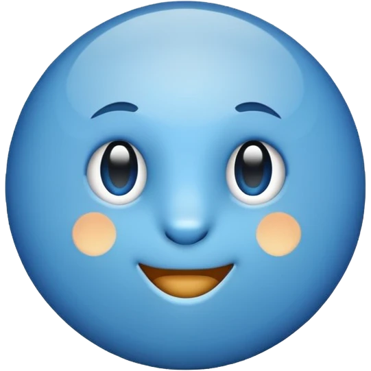 Blue tick  emoji