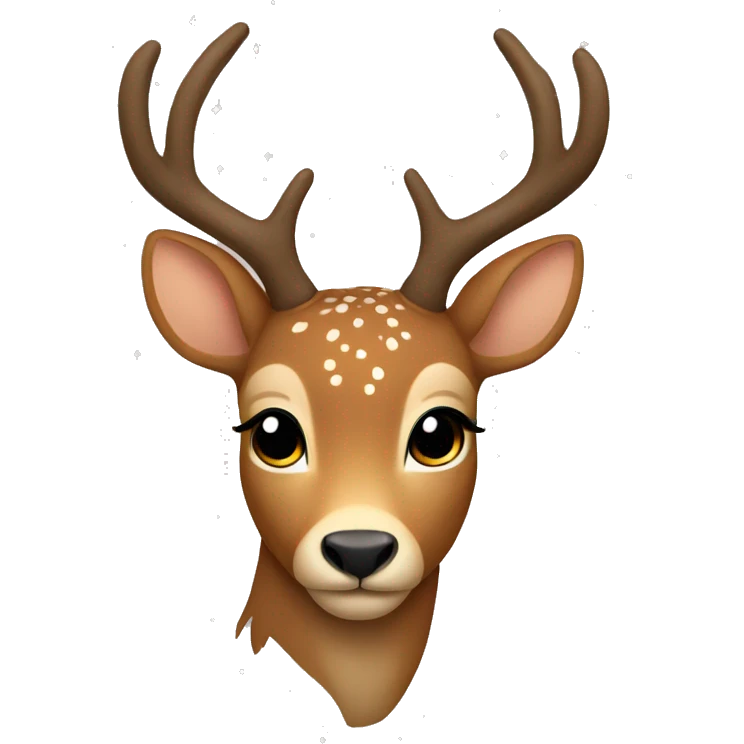 Deer with stars emoji