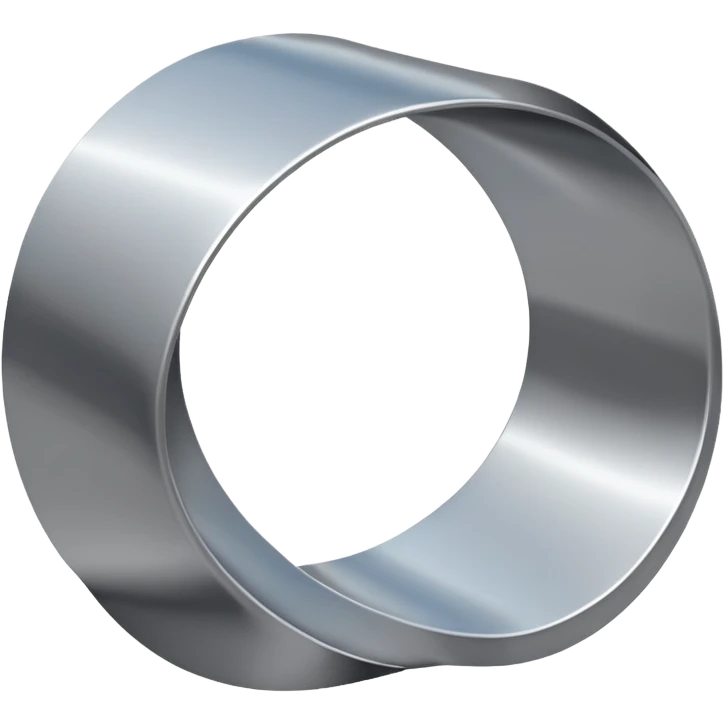 Möbius strip in an infinity shape emoji