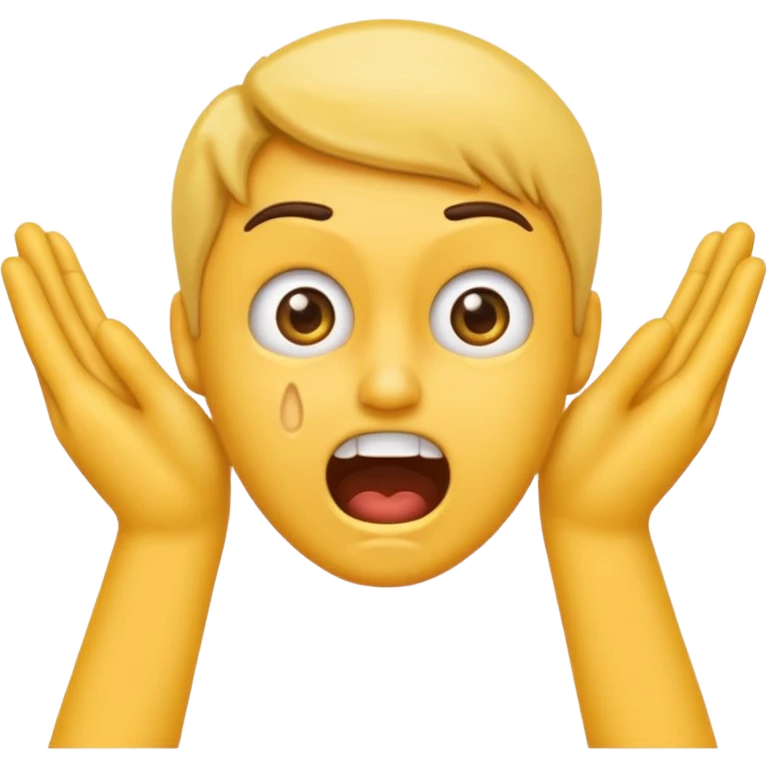 Emoji qui se mord l’ongle avec ses dents emoji