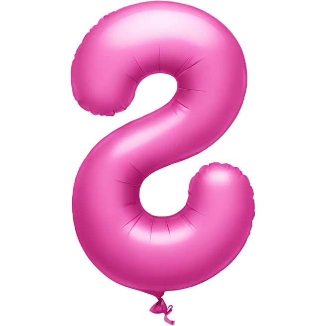 pink balloon number 9 emoji