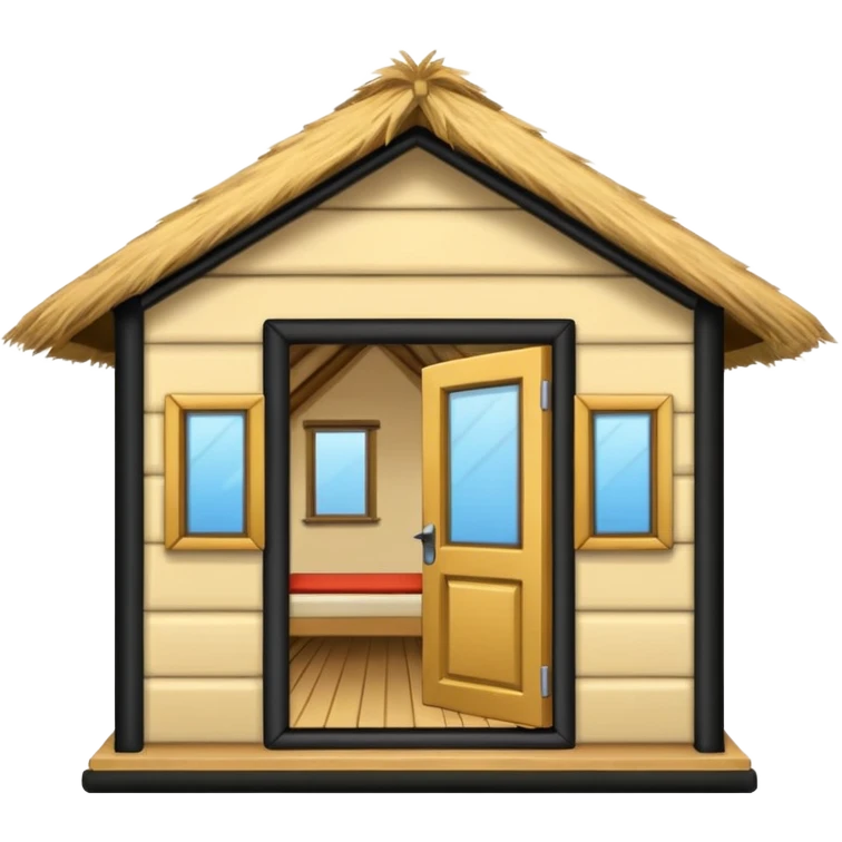  stem hut open doors emoji