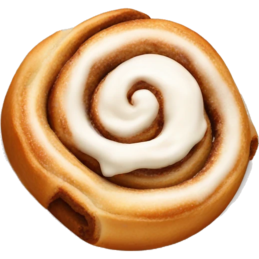 cinnamon roll emoji