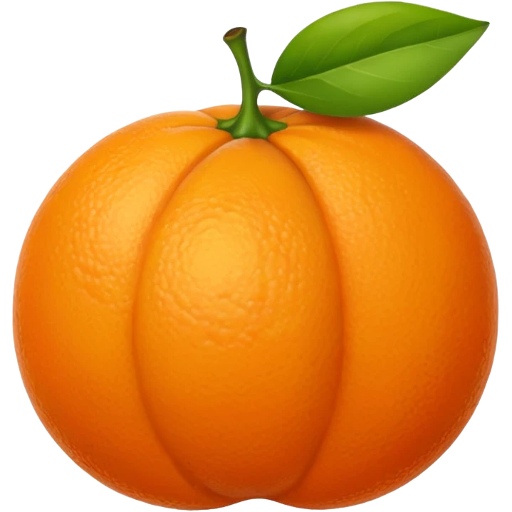 Flat Orange emoji