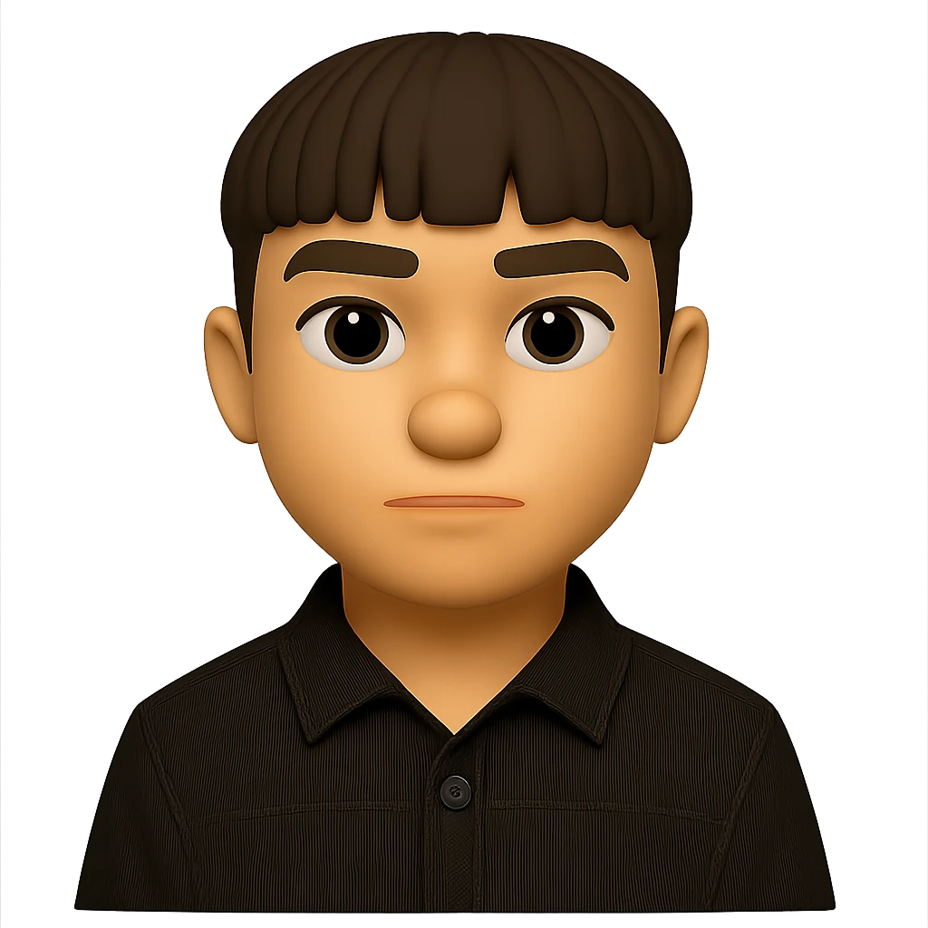 Cut out only the man from the image, preserving the 3d-emoji style without changes. The original style 3d-emoji does not support editing, so use the general style editor while respecting the 3d-emoji look. emoji