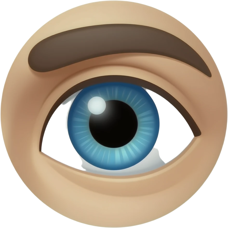 Face with Peeking Eye emoji