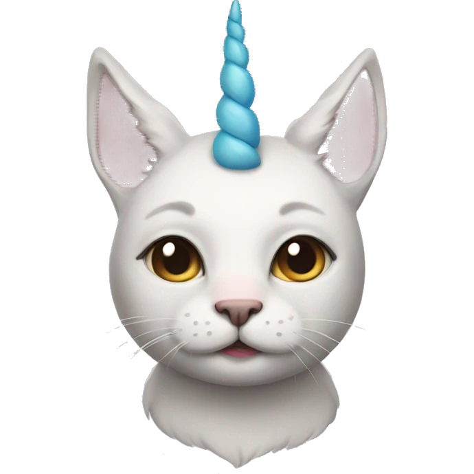 Unicorn cat  emoji