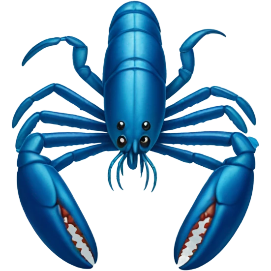 blue lobster emoji