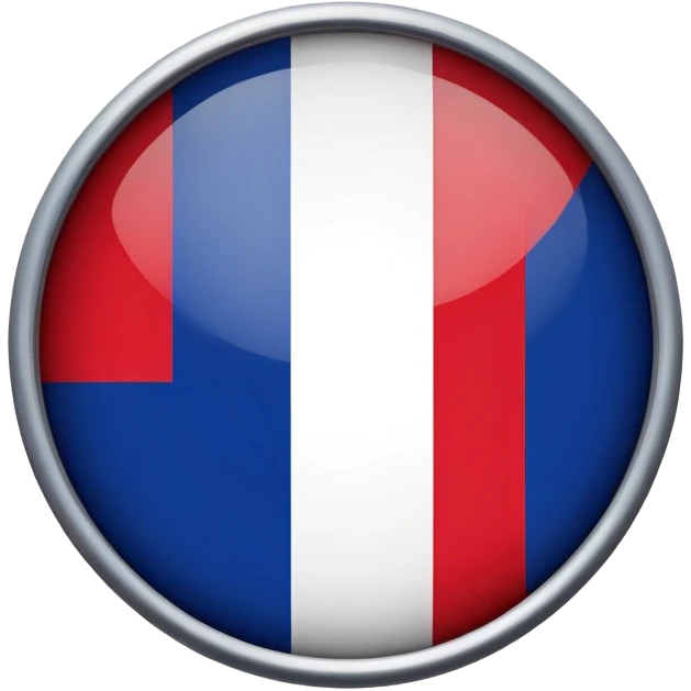 French flag with no entry sign overlaid, keep original flag intact emoji