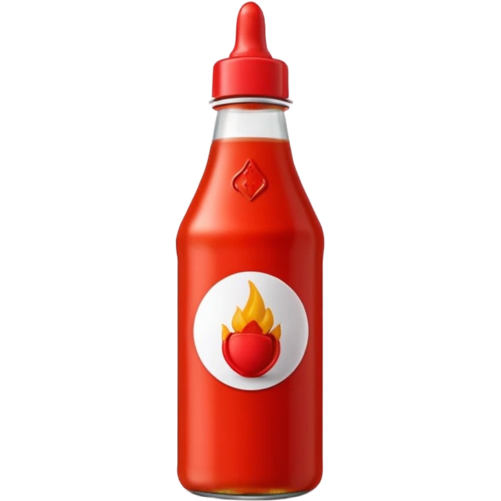thai sriracha bottle emoji