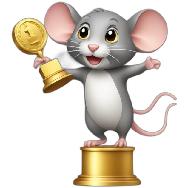 rat winning award emoji